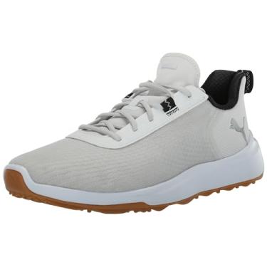 Imagem de PUMA GOLF Sapato de golfe masculino Fusion Crush Sport Wide, Pena cinza - Puma Bl, 10 Wide