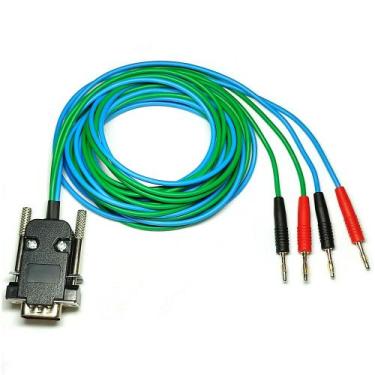 Imagem de Cabo Neurodyn ll, lll, compact e aussie sport - ibramed, Azul com verd