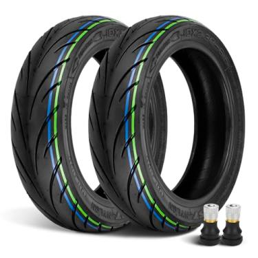 Imagem de GLDYTIMES Pneu De Vácuo Rodoviário 10X2.30-6.5, Sem Câmara Antiderrapante 10X2.3 Para Scooter Elétrica Niu Kqi2 Pro, Dianteiro E Traseiro Reposição, 2 Peças