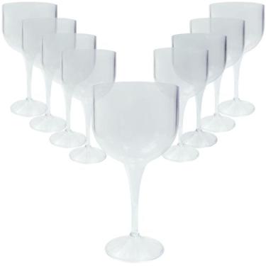 Imagem de 12 Taça de Acrílico Gin Tônica Drink 500ml transparente lisa - JLK PLA