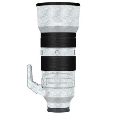 Imagem de Adesivo de lente de câmera para Sony FE 100-400 mm F4.5-5.6 Macro Coat Wraps Film Protector Vinyl Decal Skin 100-400 4.5-5.6 (Wave White)