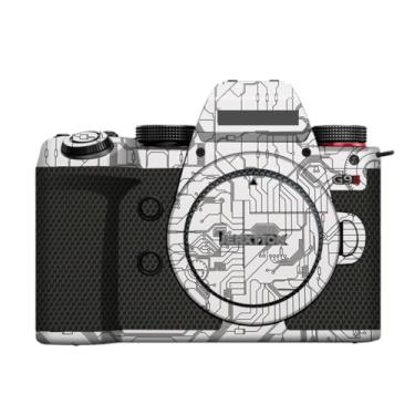 Imagem de Película protetora para câmera G9 II antirarranhões Película protetora para Panasonic Lumix G9II G9 Mark II (Circuit White)