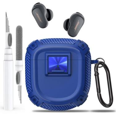 Imagem de Capa para fones de ouvido Bose QuietComfort II/Ultra com limpador - Ol