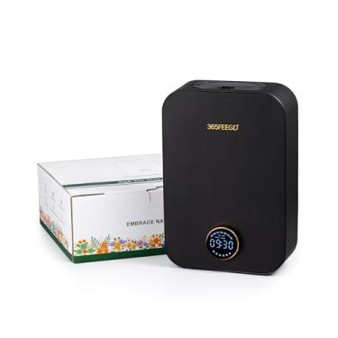 Imagem de Difusor doméstico | Difusor de óleo essencial de grande capacidade de 150 ml | Difusor de óleo essencial puro controlado por Bluetooth inteligente | Configurações personalizáveis 24 horas por dia, 7