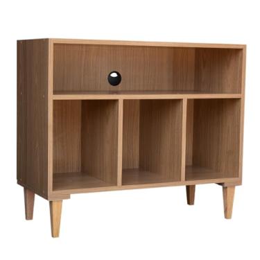 Imagem de Rack Para Vinil E Toca Discos Envio Montado MDF 18mm