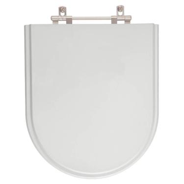 Imagem de Assento Sanitário Poliester Belle Epoque Cinza Para Vaso Deca