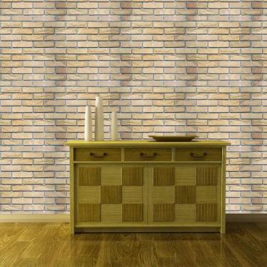 Imagem de Papel de Parede Adesivo - Tijolos - Pedras - 084ppp - Allodi