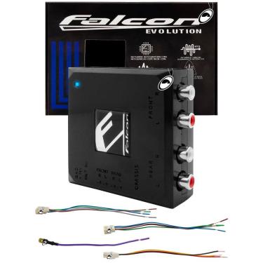 Imagem de Conversor RCA Falcon FC 4X 4 Canais Fio Para RCA