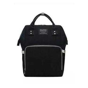 Imagem de Bolsa Mochila Maternidade Multifunção Super Pratica Moderna PRETO - RE