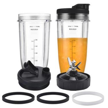Imagem de Copos de reposição GahSelec 700mL para Nutri Ninja BL682-30 etc