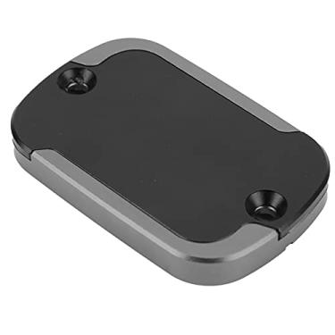 Imagem de aqxreight Substituição Tampa do Reservatório de Fluido Bomba de Freio Dianteiro para RT3 XQ250 250ccblue Reservatório de Fluido de Freio CNC de Líquido de Fúria de Fúria (A (cor de titânio))