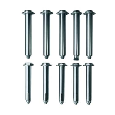 Imagem de 10 Peças Chumbador 12mm Parabolt 5/16 X 9cm Parafuso