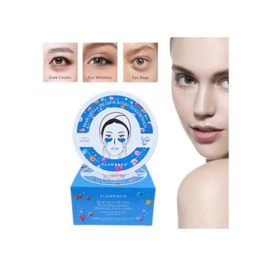 Imagem de Adesivos para olheiras, 60 unidades com máscara de hidrogel de ácido h