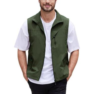 Imagem de Colete masculino Gihuo para golfe, leve, fotográfico, pesca, viagem, X