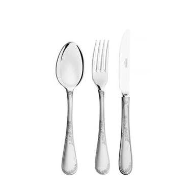 Imagem de Faqueiro Tramontina Renascença Inox Com Facas De Mesa E Estojo De Madeira 76 Peças