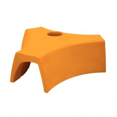 Imagem de Banco Tramontina Elo Central 3 Lugares Amarelo