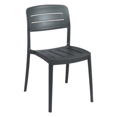 Imagem de Cadeira Tramontina Amélia Em Polipropileno Grafite