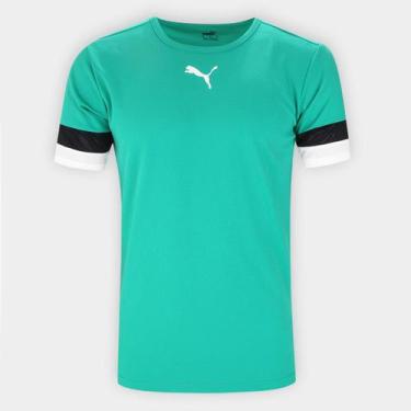 Imagem de Camisa Puma Team Rise Masculina, Verde, M