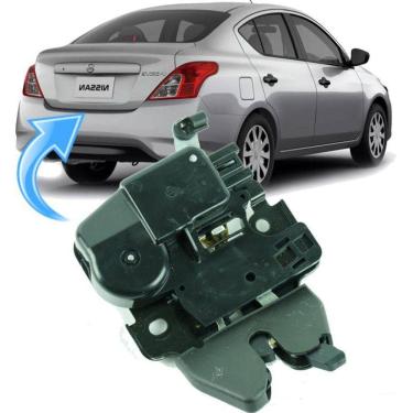 Imagem de Fechadura Com Trava Eletrica Porta Malas Versa 2012 À 2020