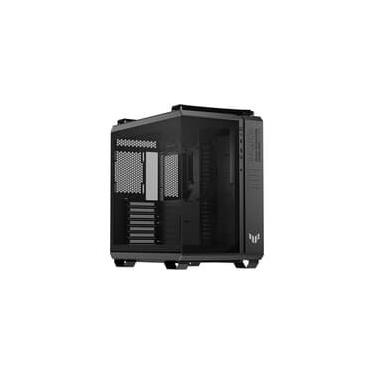 Imagem de Gabinete Gamer Asus TUF GT502 Horizon, Mid Tower, ATX, Vidro Temperado Frontal e Lateral, Não acompanha FAN, Preto, 90DC0090-B00020