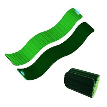 Imagem de TOSAMC Conjunto de pesos magnéticos ajustáveis para pulso e tornozelo (0,5 kg/0,9 kg cada) para homens e mulheres para exercícios intensificados – Pulseiras de exercícios duráveis para impulsionar