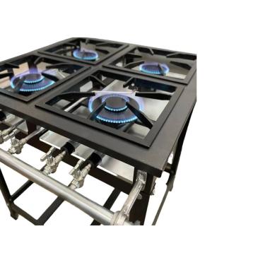 Imagem de Fogão Industrial 4 Bocas 30x30 P5 Leona