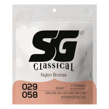 Imagem de Encordoamento Violão Sg Bronze Tensão pesado