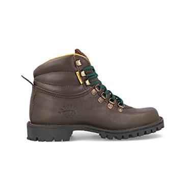 Imagem de Botas masculinas Jim Green Razorback de couro de flor integral com cadarço resistente à água para trabalho ou caminhadas, Marrom, 13