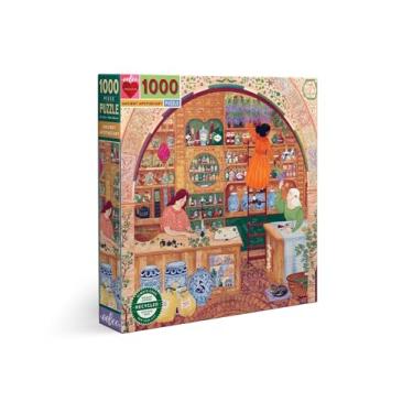 Imagem de eeBoo: Piece and Love Ancient Apothecary 1000 Piece Square Jigsaw Puzzle, High Quality, Glossy, Sturdy Puzzle Pieces, Perfect Gift