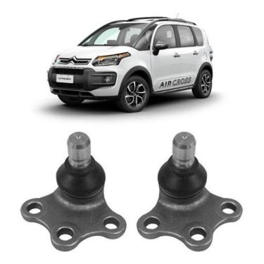 Imagem de Kit 2 Pivô Bandeja Dianteira Citroen Aircross 2014 15 2016