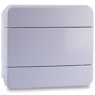 Imagem de Quadro De Distribuição De Embutir 8 Disjuntores Din Com Barramento - 600300024 - Forceline