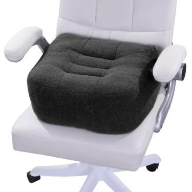 Imagem de Almofada de assento HOMBYS Extra Thick Booster para escritório e carro