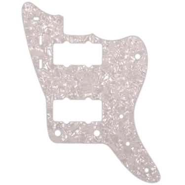 Imagem de Escudo Ronsani P/ Guitarra Jazzmaster White Pearl 4Ply 919