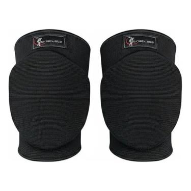 Imagem de Triatleta Esportes Joelheira Profissional para Vôlei, Preta, Proteção para Joelho, Modelo AcePro (Grande)