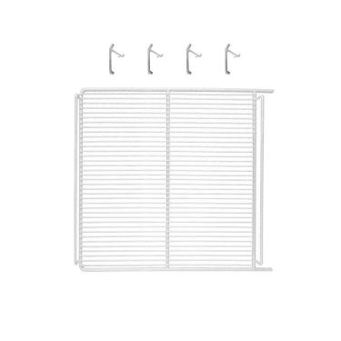 Imagem de 1 Prateleira Bran Vn25/28 Vb25/28 Vf28 + 4 Ganchos Metalfrio