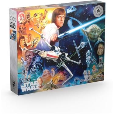 Imagem de Buffalo Games - Silver Select - Star Wars - The Force is Strong with This - Quebra-cabeça desafiador de 2000 peças para adultos - Tamanho final 97 x 66 cm