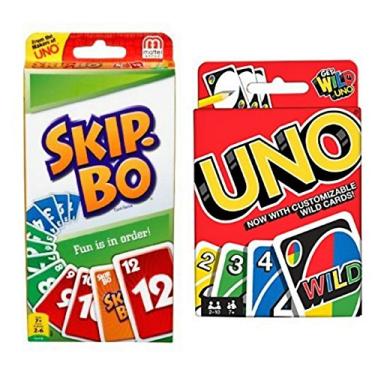 Imagem de Bjdesign Bjdesign Skip Bo Card Game Bundled with Uno