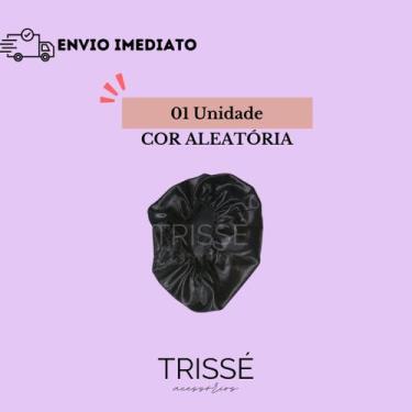 Imagem de kit 05 Touca Cetim Antifrizz para Cabelos Lisos e Cacheados Multicolor