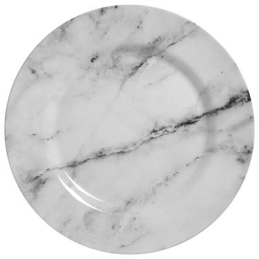 Imagem de Conjunto de 6 Pratos Rasos - Mármore