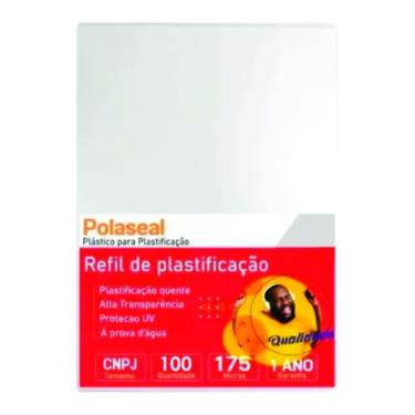 Imagem de Polaseal Plástico Para Plastificação CNPJ 121X191X0,07 100 un - Cassma
