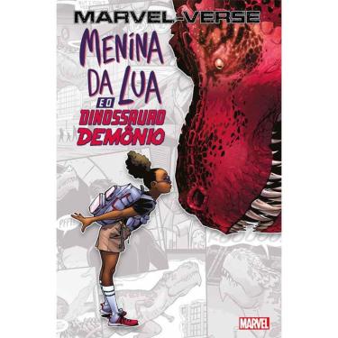 Imagem de Menina Da Lua E O Dinossauro Demônio