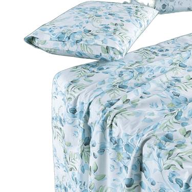 Imagem de Jogo de Cama Lençol Casal Sensuale Percale 200 Fios 4 Peças - Forest - 80% Algodão, 20% Poliéster