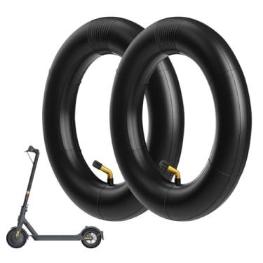Imagem de 10x2.125 tubos internos tr87 haste de válvula angular 2 peças tubos resistentes para 10x1.90 10x1.95 10x2 54-152 scooter de equilíbrio elétrico de 2 rodas bicicleta infantil triciclo trike c