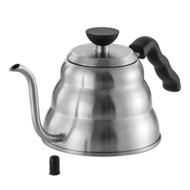 Imagem de Chaleira Bico Fino 1 Litro Em Inox Mimo Prata