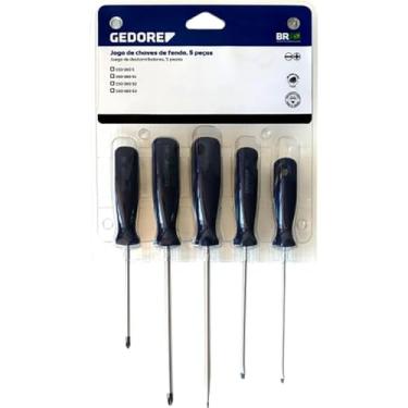 Imagem de Jogo de Chaves Fenda e Phillips 5 peças 150-160S GEDORE, 36450