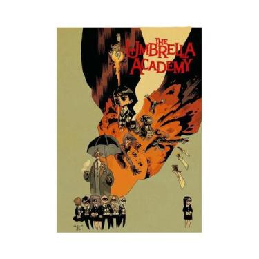 Imagem de Pôsteres De Filme Da Umbrella Academy Vintage, Arte Em Tela Para Decor
