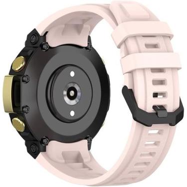 Imagem de Pulseiras de silicone Sport NSmart compatível com Amazfit T-REX 2, Ros