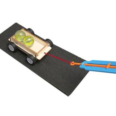 Imagem de Kit STEM Friction Car: experiências científicas DIY para crianças - yi