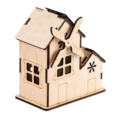 Imagem de Kit de experimentos científicos: casa movida a energia solar DIY para 