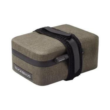 Imagem de Bolsa De Selim Para Bicicleta ROCKBROS Impermeável 0.4L Mini Bolsa Tra